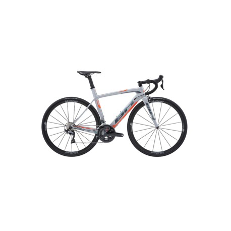 BICICLETA BH GC ULTEGRA MEC RUTA 18, GLOSSY GREY RED-deportesclaro-Bicicletas RUTA