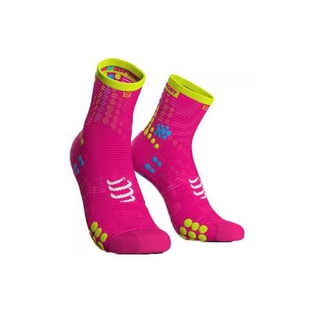 COMPRESSPORT RACING SOCKS V3 RUN HI-deportesclaro-CALCETAS