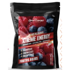 XTREME ENERGY FRUTOS ROJOS 400GRS OPTISPORT-deportesclaro-Energéticos