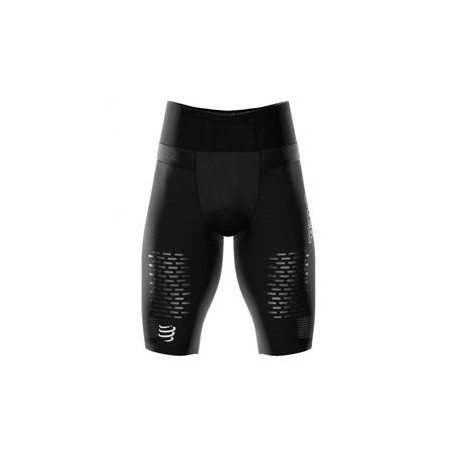 COMPRESSPORT TRAIL RUNNING SHORT V3, NEGRO, T3-deportesclaro-Ropa de hombre