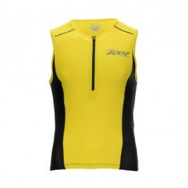 M ACTIVE TRI MESH TANK PURE YELLOW/BLACK-deportesclaro-Ropa de hombre