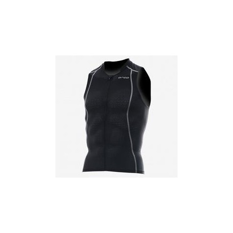 TRI TANK ORCA MODELO 226 HOMBRE, NEGRO BLANCO-deportesclaro-Ropa de triatlón para hombre