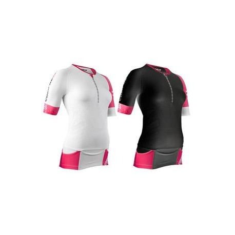 TR3 AERO TOP COMPRESSPORT W-deportesclaro-Ropa de triatlón para mujer